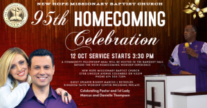 Red Church Homecoming Celebration Facebook Event Cover template