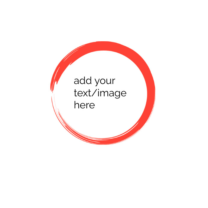 red circle Template | PosterMyWall