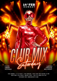Sort Club Event A6 Template