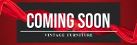 Red Coming Soon Email Header template