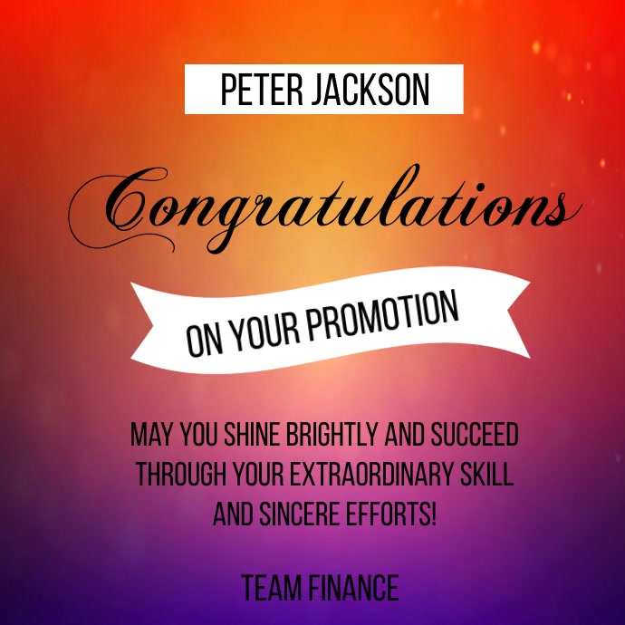 Congratulations Incentive Congratulations Images For Promotions
