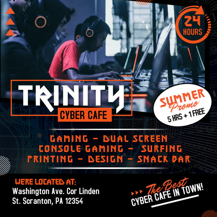 Internet Cafe Banner