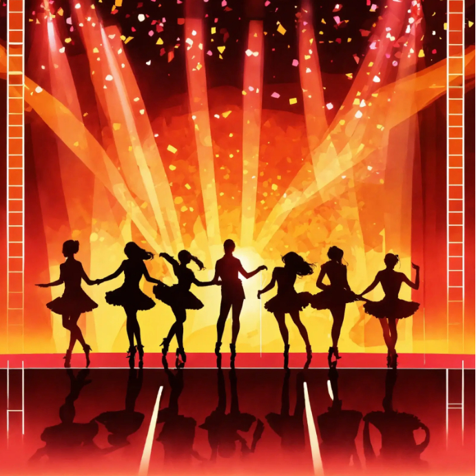 Red Dance Performance Instagram Post Template | PosterMyWall