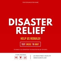 399+ Free Disaster Relief Flyer Templates | PosterMyWall