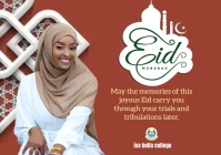 Red Eid El Kabir  A5 template