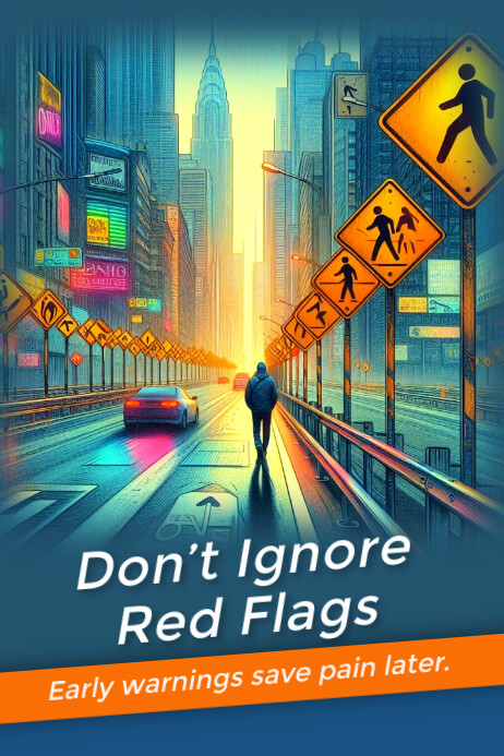 Plantilla de Red flag | PosterMyWall