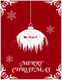 Rot Christmas Celebration Flyer Template