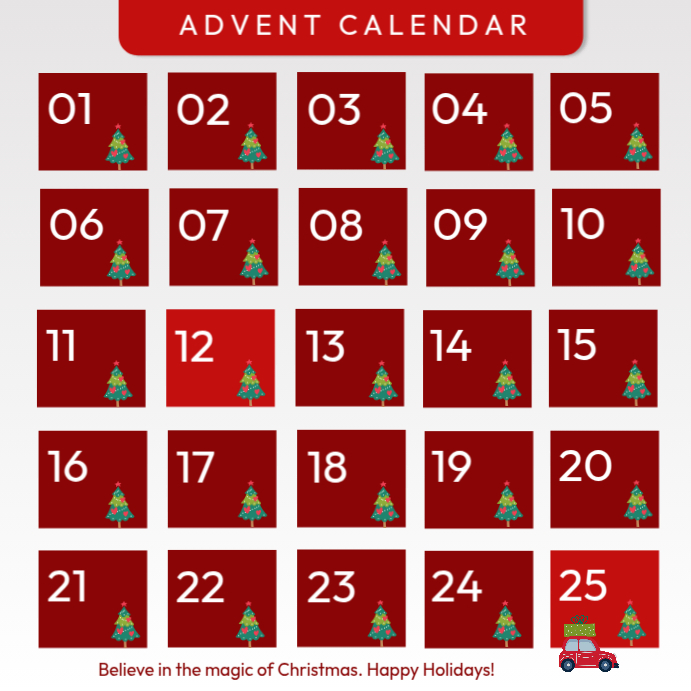 Advent Calendar Design