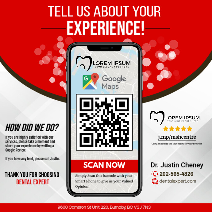 Red Google Review Template PosterMyWall Red Google Review Template PosterMyWall