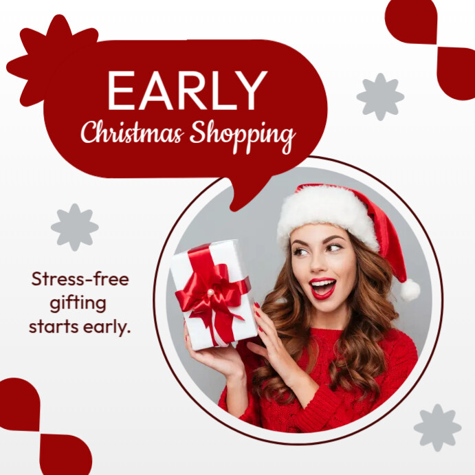 Early Christmas Shopping Design