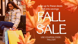 Red Fall Sale Blog Header Template