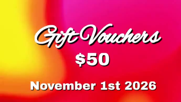Red Gradient Gift Voucher Digital Display Video Template | PosterMyWall