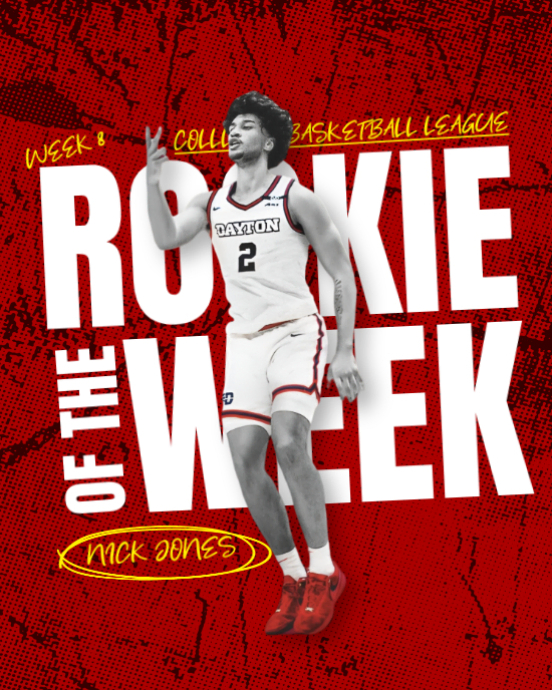 Basketball Rookie Of The Week Template | PosterMyWall