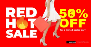 Rood Sale Promotion Facebook Shared Image Template