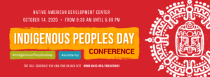 Red Indigenous Peoples Day Conference Faceboo Facebook Cover Photo template