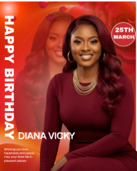 Red Joyful Birthday Celebration Instagram Portrait template