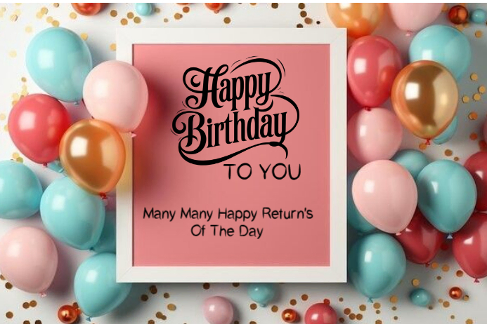 Red Birthday Celebration Labels Template | PosterMyWall