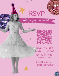 Red Birthday Party Flyer Template - Page 4