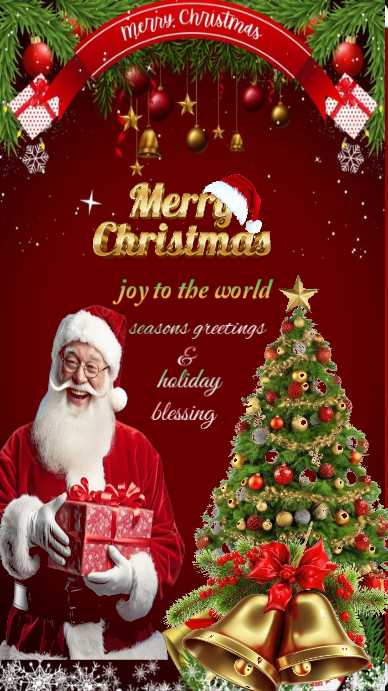 Christmas Greetings Template | PosterMyWall