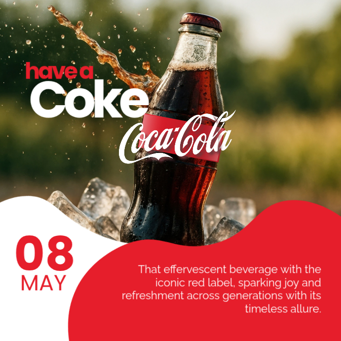 Coca-cola Promotion Template | PosterMyWall