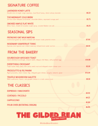Rojo Coffee Shop Menu Pamflet Template - Page 2