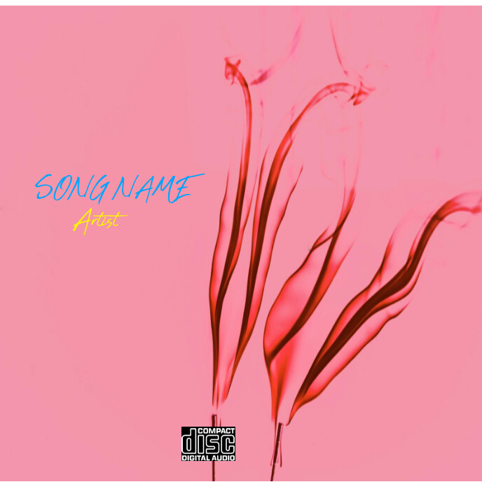 Red Match Color Cover Red Joyful Color Palette Album Cover Template | PosterMyWall