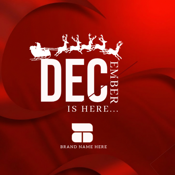Copy of Red Joyful Festive Red Gradient 