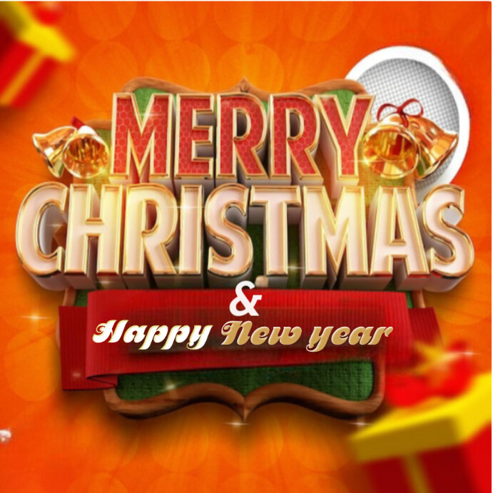 Copy of Red Joyful Merry Christmas Instagram Post | PosterMyWall