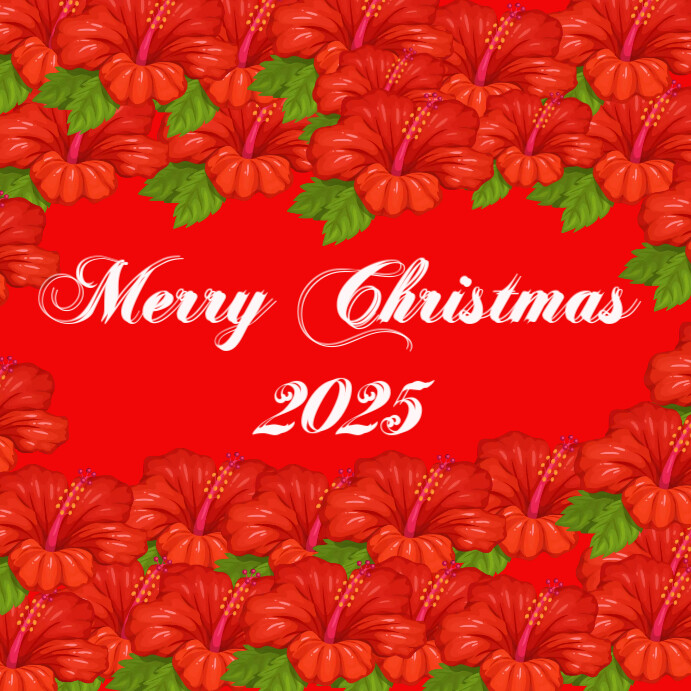 Copy of Red Joyful Merry Christmas Instagram Post | PosterMyWall