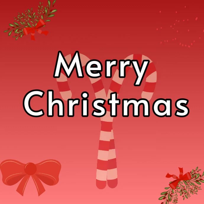 Copy of Red Joyful Merry Christmas Instagram Post | PosterMyWall