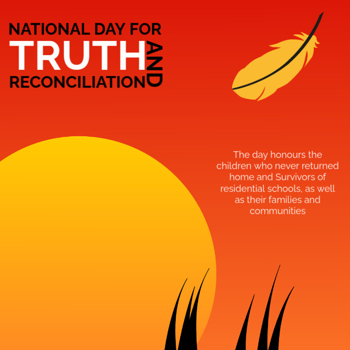 Copy of Red Joyful National Day For Truth And Reconciliation Instagram ...