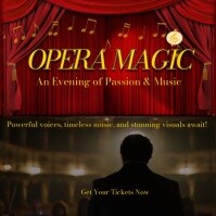 Example Poster For Opera Gala opera Template | PosterMyWall