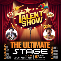 Red Talent Show Сообщение Instagram Template