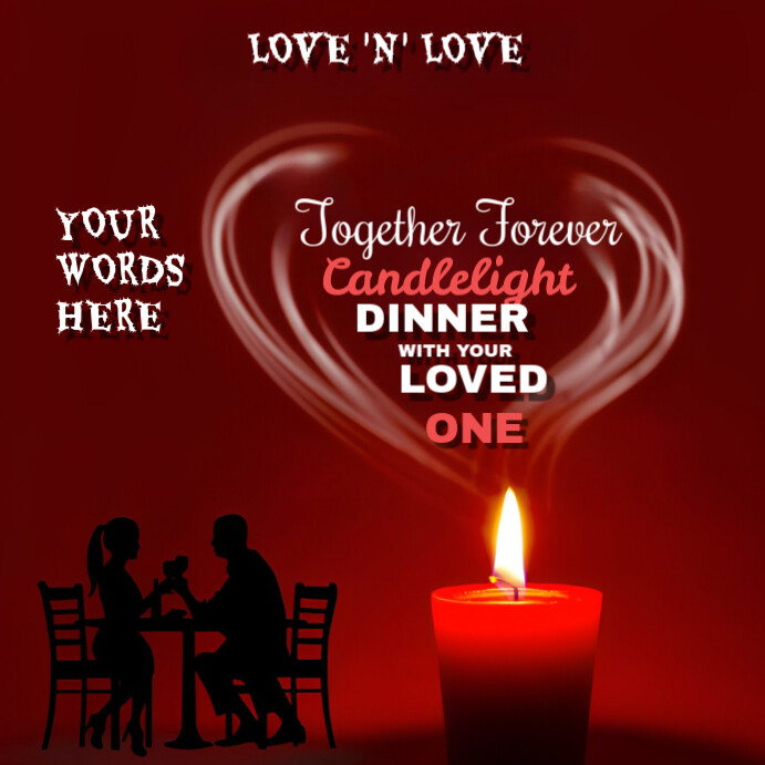 Copy of Red Joyful Together Forever Instagram Post | PosterMyWall