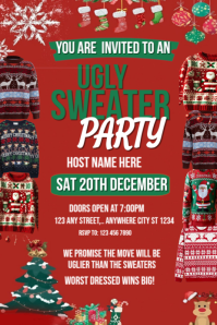 open lace back dress Amazon.com: Ugly Sweater Christmas Party Invitation, May your Sweaters be  Ugly & Bright : Home & Kitchen