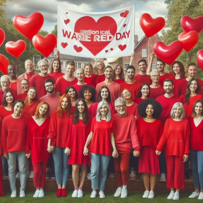 Red List-based National Wear Red Day Instagram Post Template | PosterMyWall