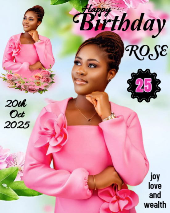 Copy of Red Maximalist Birthday Flyer Instagram Portrait | PosterMyWall