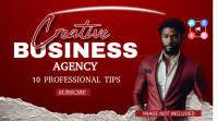 Red Maximalist Business Thumbnail Template  Youtube Thumbnail