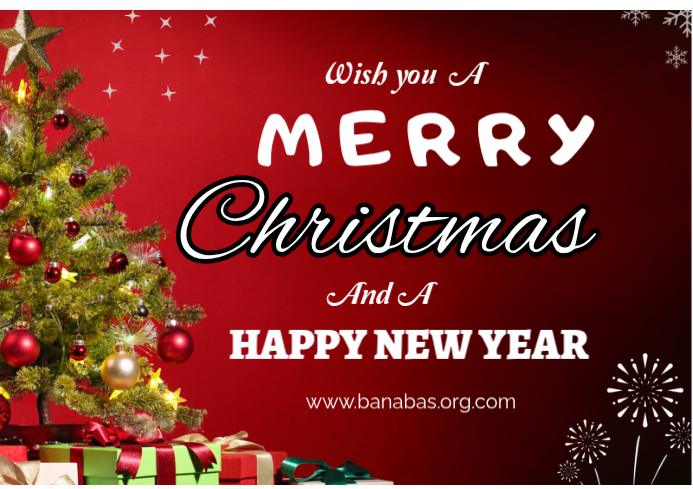 Red Maximalist Card Christmas A4 Template | PosterMyWall