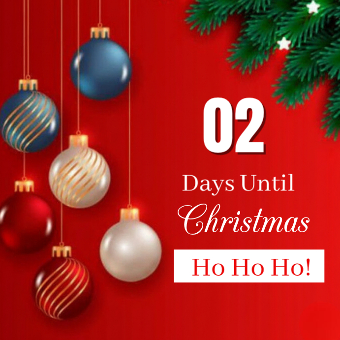 Christmas Countdown Template | PosterMyWall