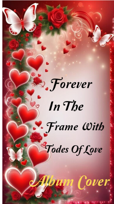 Red Maximalist Forever In The Frame Instagram Story template