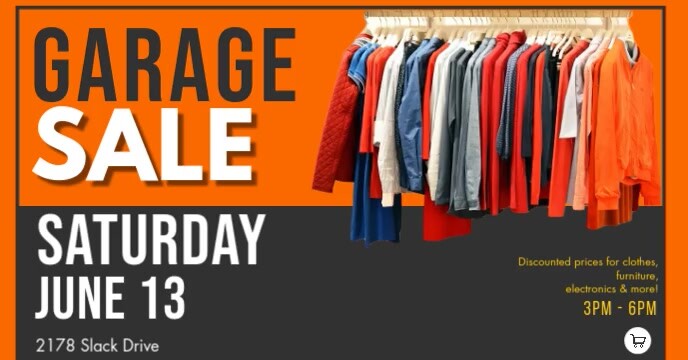 Red Maximalist Grand Sale  Facebook Event Cover Ikhava Yomcimbi WeFacebook template