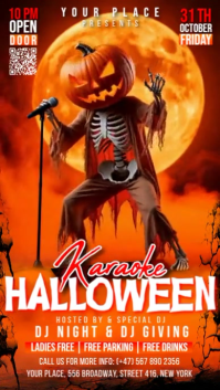 Halloween Instagram Story template