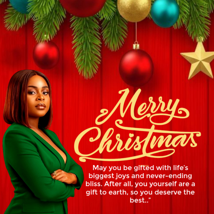 Copy of Red Maximalist Merry Christmas Instagram Post | PosterMyWall