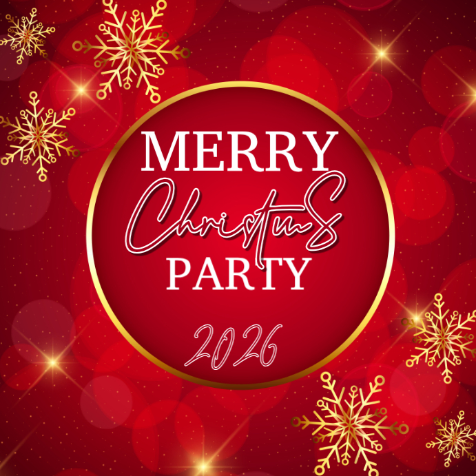 Copy of Red Maximalist Merry Christmas Instagram Post | PosterMyWall