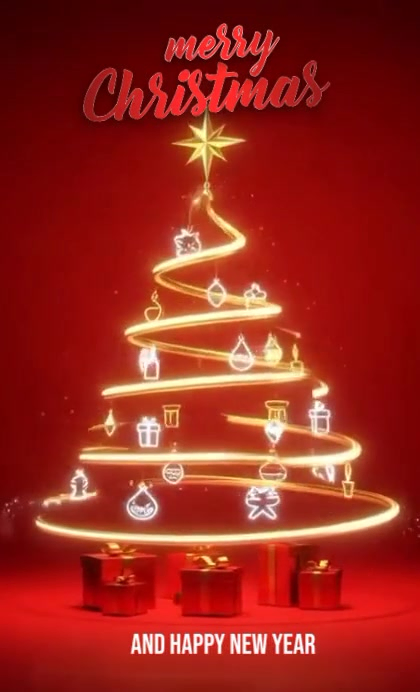 Copy of Red Maximalist Merry Christmas Us Legal | PosterMyWall