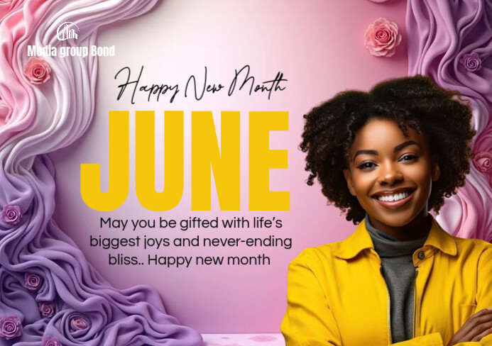 Red Maximalist New Month  A5 template