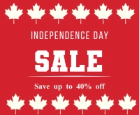 Red Maximalist Victoria Day Sale Templates Me Medium Rectangle