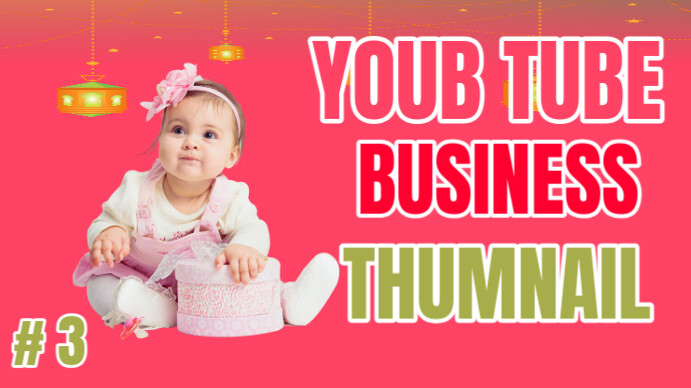 Red Maximalist Youtube Thumbnail Youtube Thumbnail template