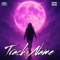 Red  Mixtape  Album Cover Portada de Álbum template